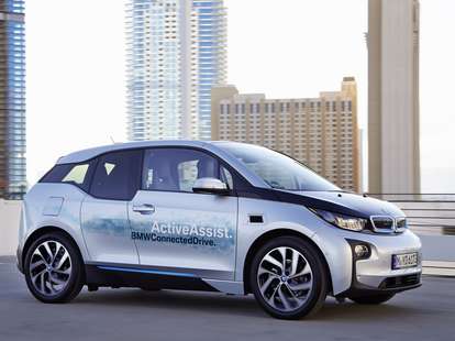 The BMW i3 can virtually drive itself