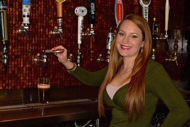 Amanda Snyder San Antonio bartender at Flying Saucer Draught Emporium