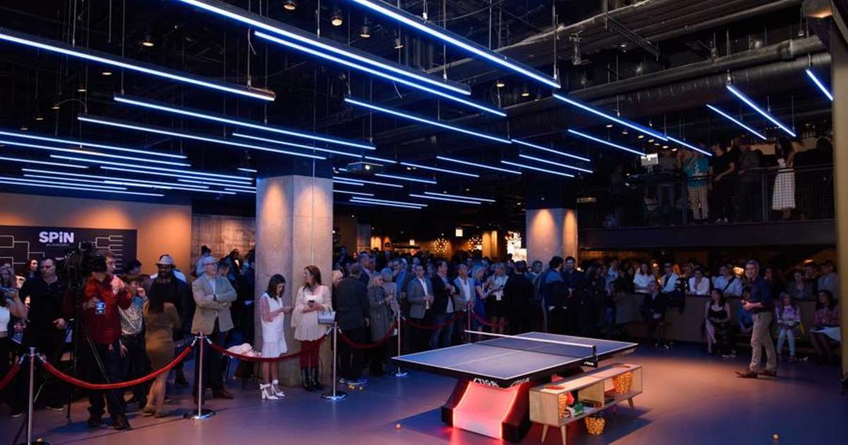 Susan Sarandon's SPiN Ping Pong Brings Its Game To Chicago on Friday -  Eater Chicago