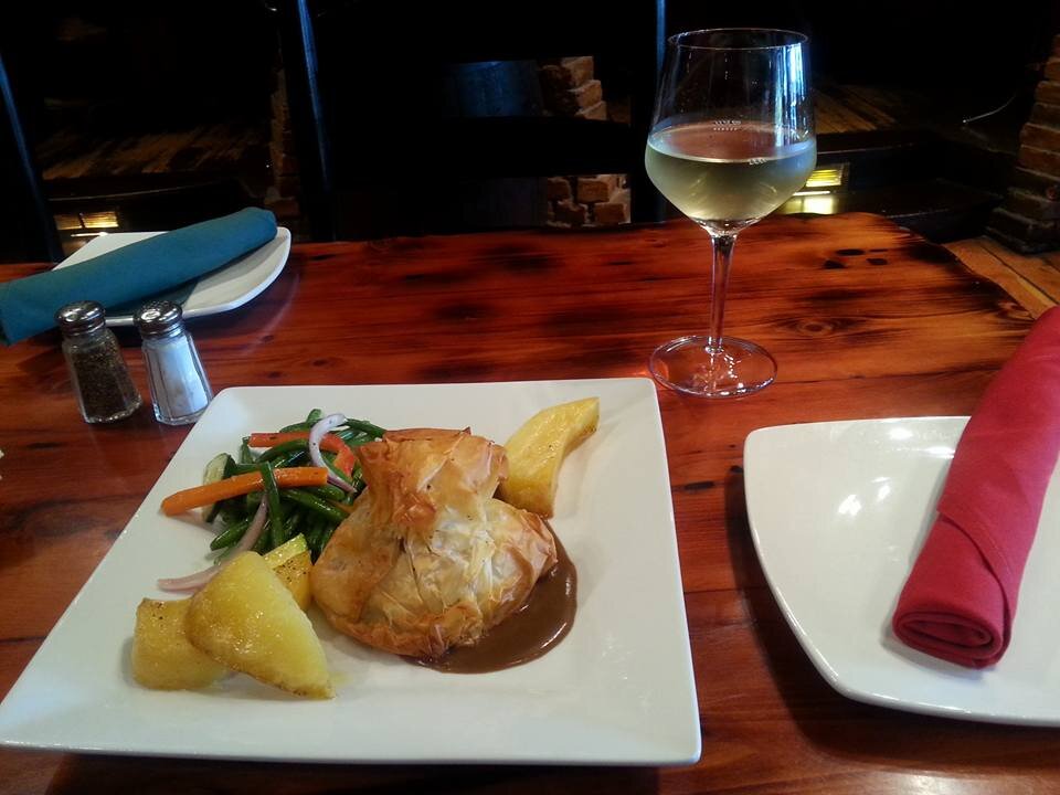 Lemon potatoes at Koutouki