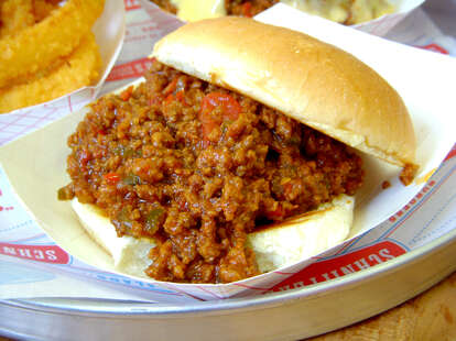 sloppy joe at Schnippers