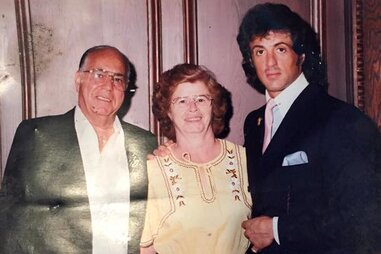 Pat’s King of Steaks with Rocky