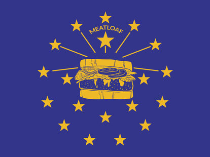 Thrillist illustrations, meatloaf sandwich