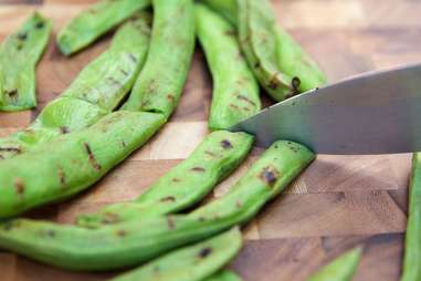 fava beans, grilled broad beans