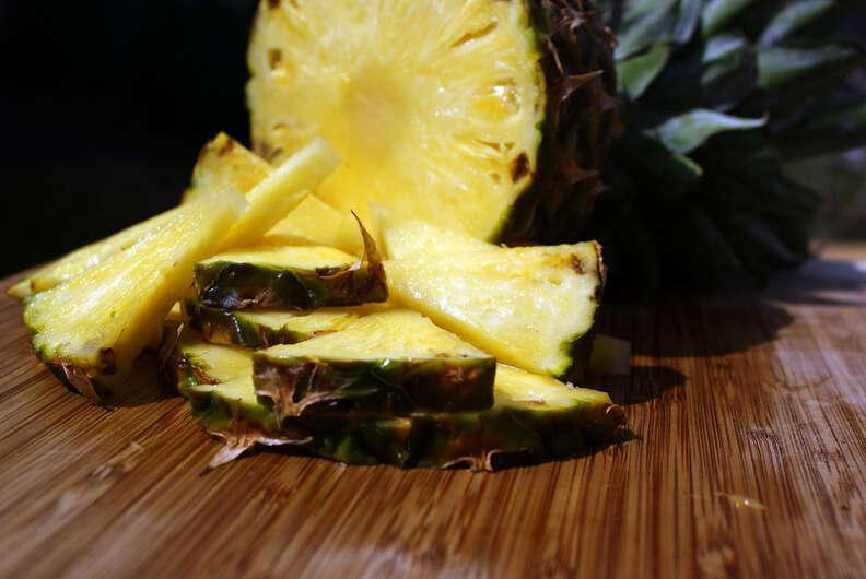 pineapple, fresh fruit