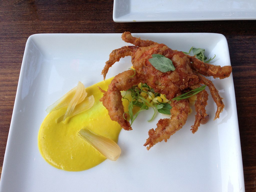 fried soft shell crab