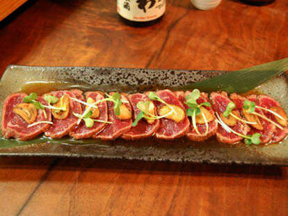 Tuna Tartare at Izakaya Sozai