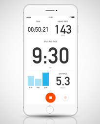Strava screenshot on iphone 6s