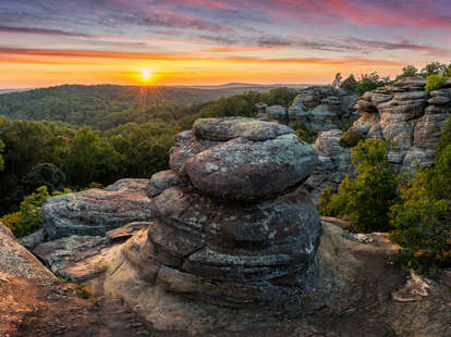 Shawnee National Forest's Garden of the Gods