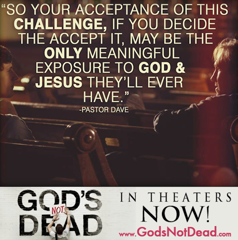 God’s Not Dead Challenge