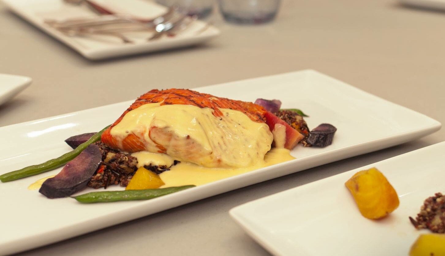 Weinkeller salmon dish