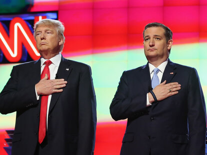 donald trump and ted cruz republican debate