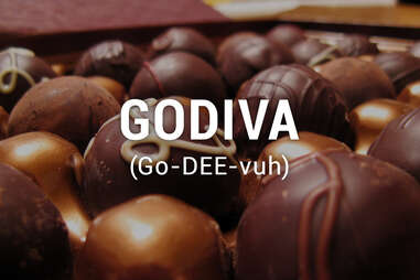 Godiva truffles