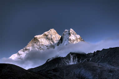 Ama Dablam mountain in Nepal