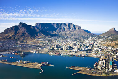 Table Mountain in South Africa