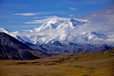 Denali Mount McKinley in Alaska