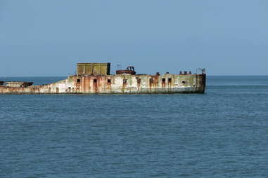 Kiptopeke Concrete Ships