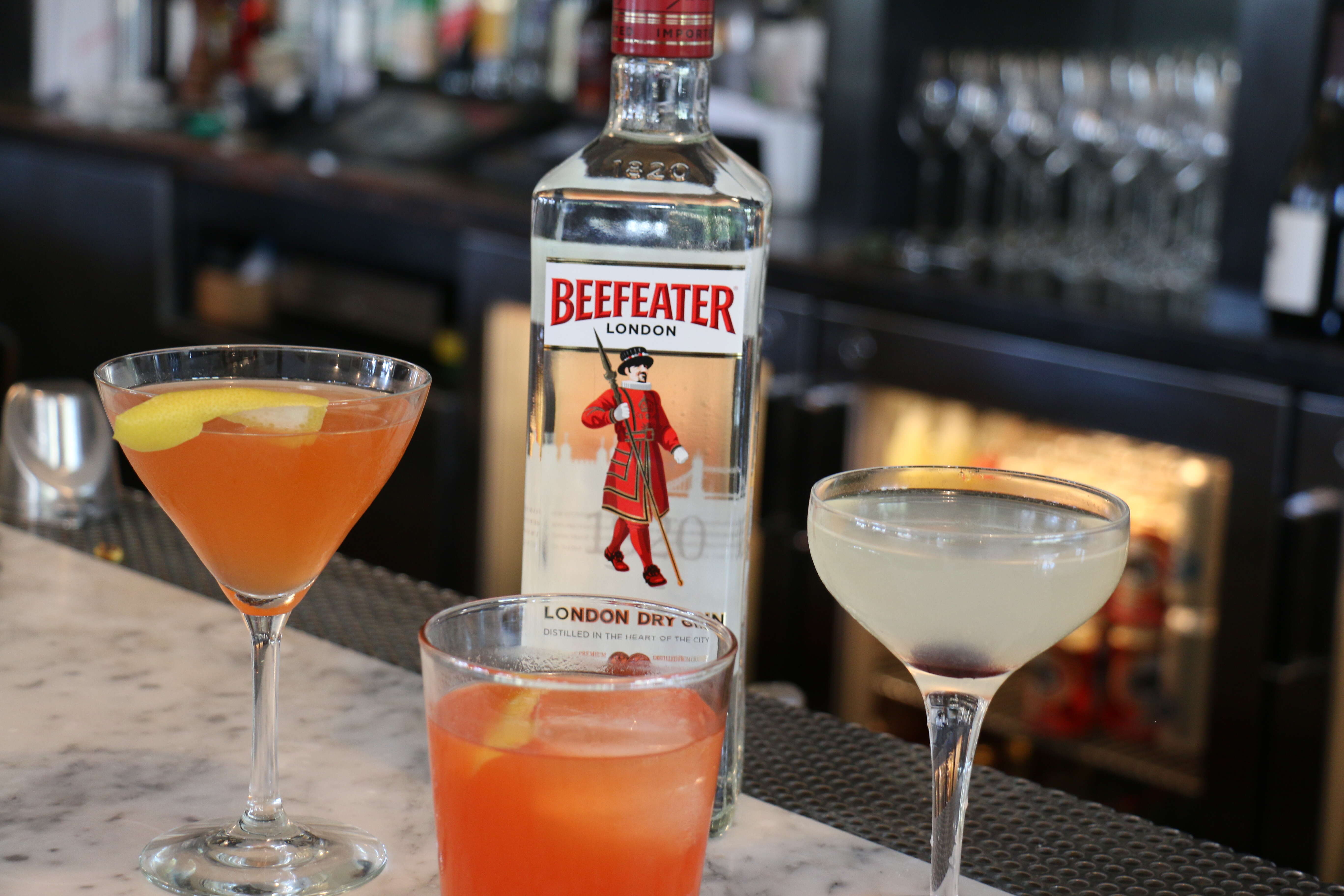 Beefeater Gin, Gin cocktails