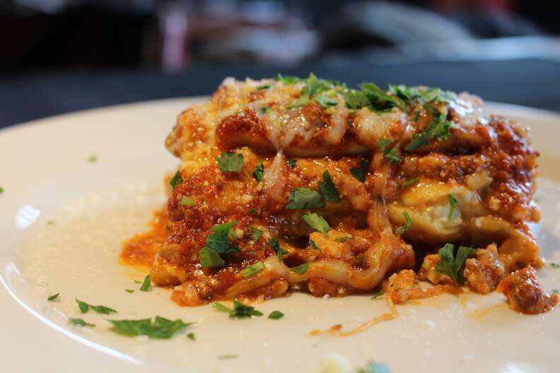 Mucci’s Italian, Mucci’s Italian lasagna