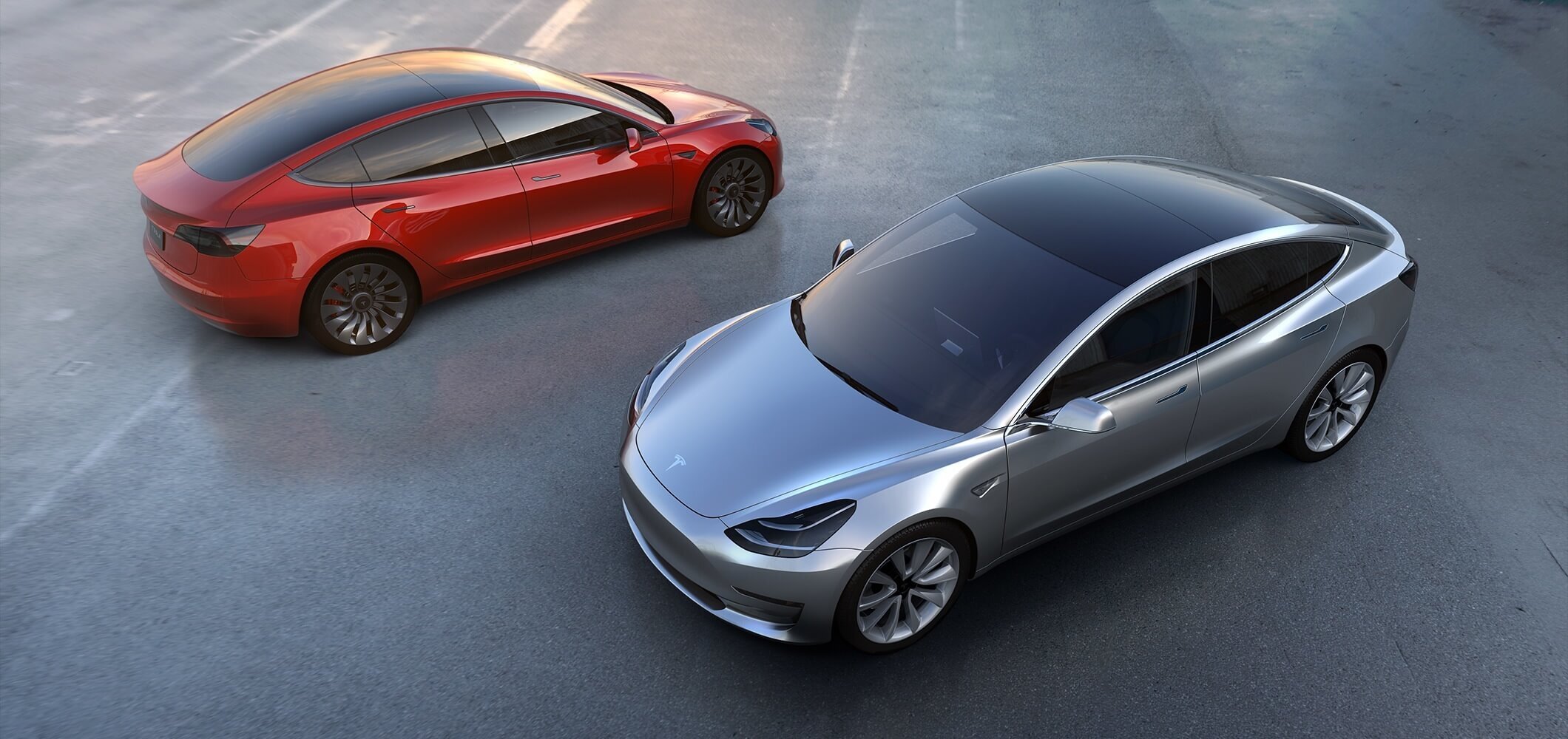 The Tesla Model 3 has no front grille