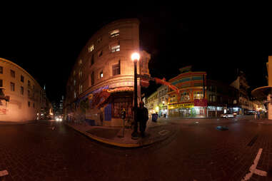 San Francisco's Chinatown by moonlight