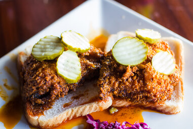 Tenn 16 hot friend chicken in Nashville