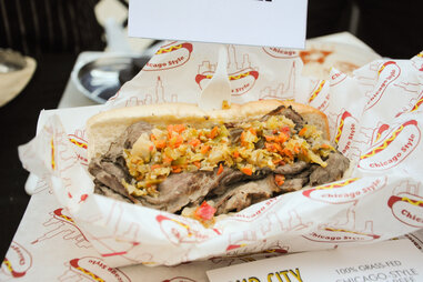 Italian sub from 2nd City Beef