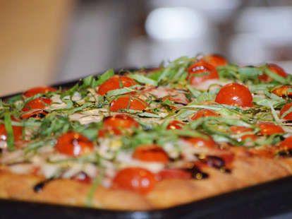 Prosciutto E  Pomodorini Pizza at Tony's Pizza Napoletana