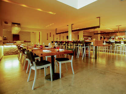 Interior of Dining Room at Local Kitchen & Wine Merchant