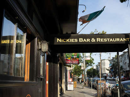 Exterior of Entrance to Nickie's 