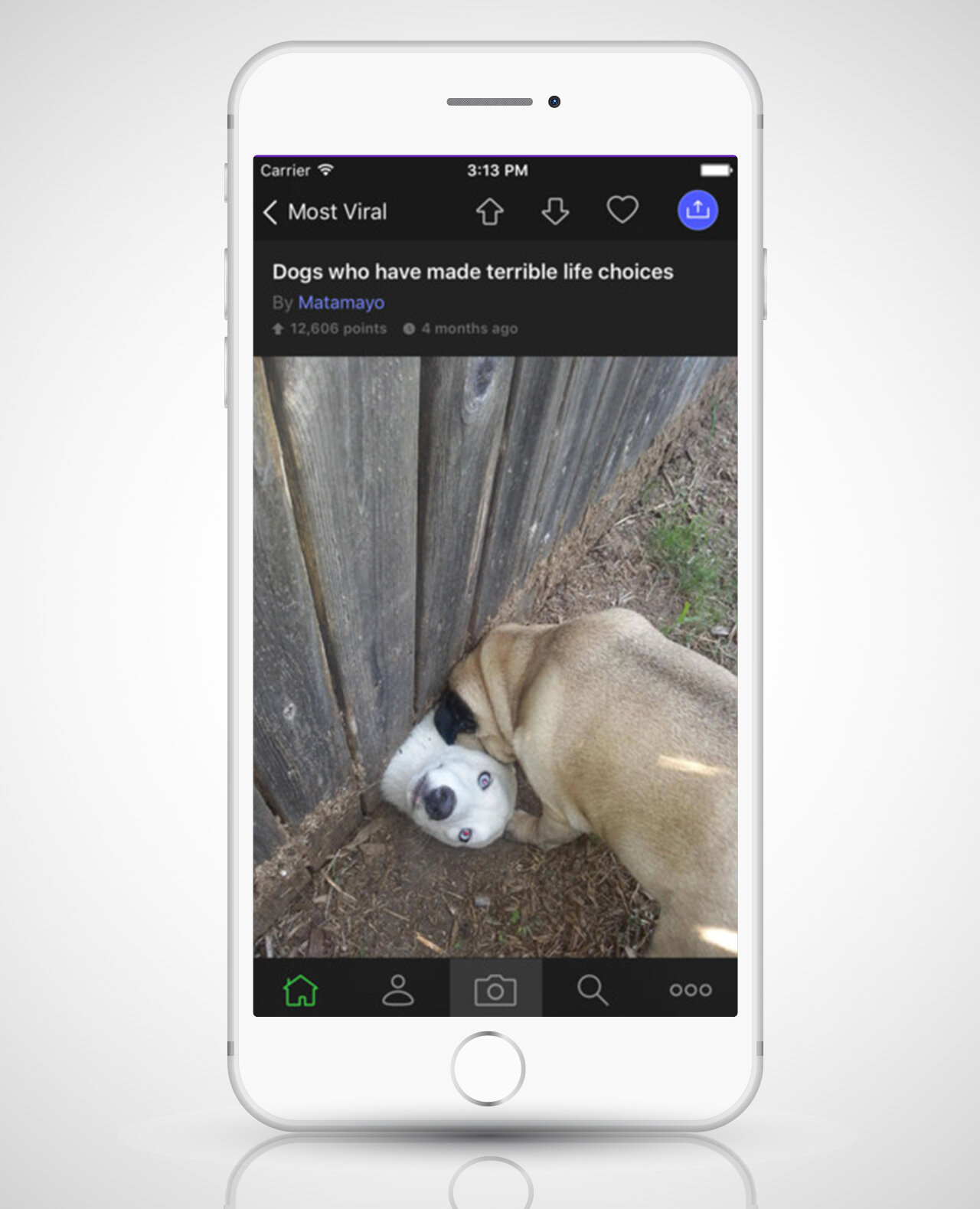 imgur app screenshot