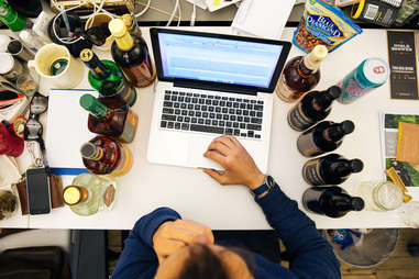 Drinking at work