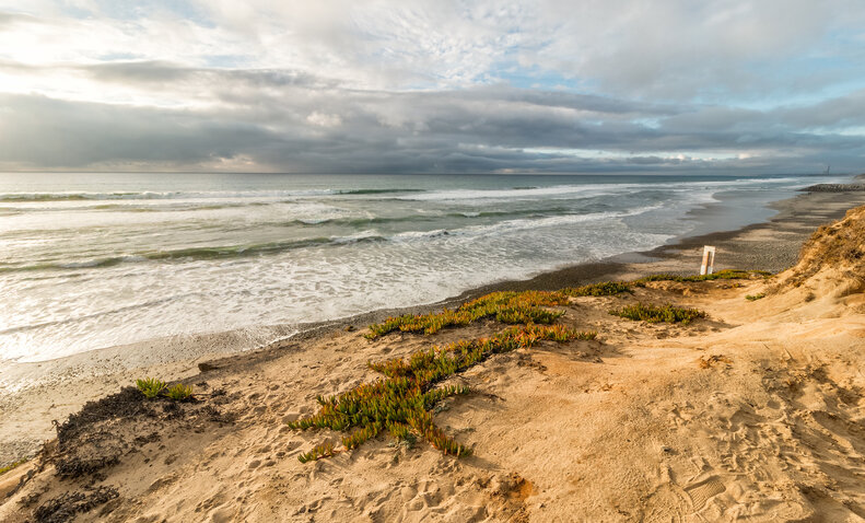 South ponto Beach, San Diego beaches