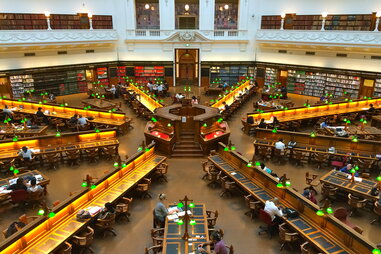 LA trobe reading room