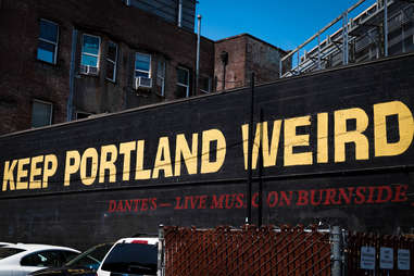 Keep Portland Weird sign