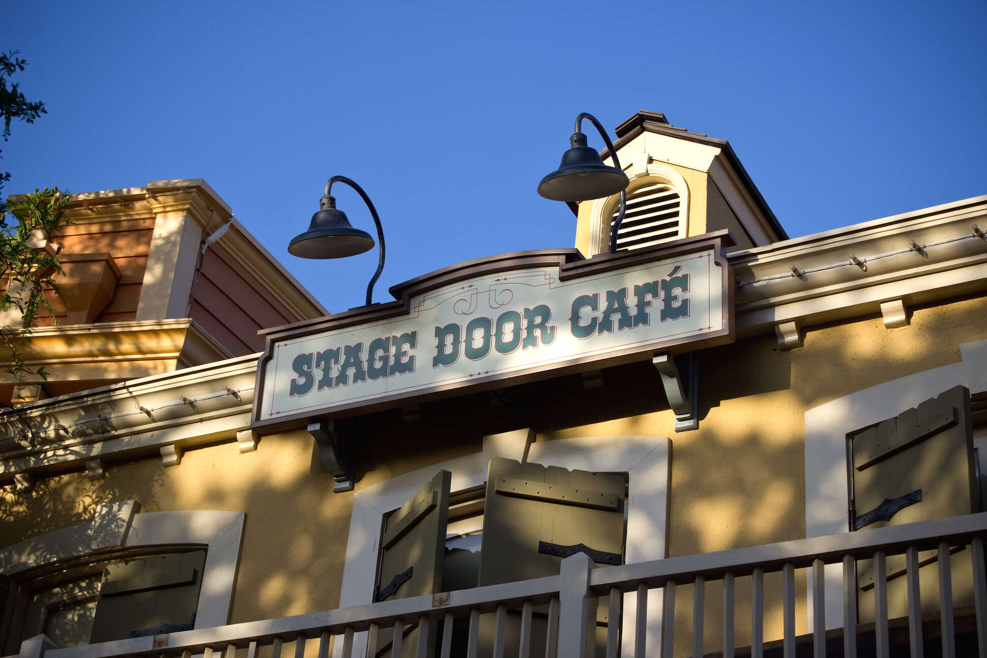 Stage Door Cafe, Disneyland cafe
