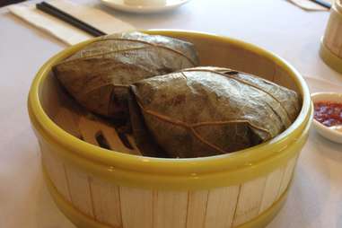 rice in leaves dim sum at Yong Yong