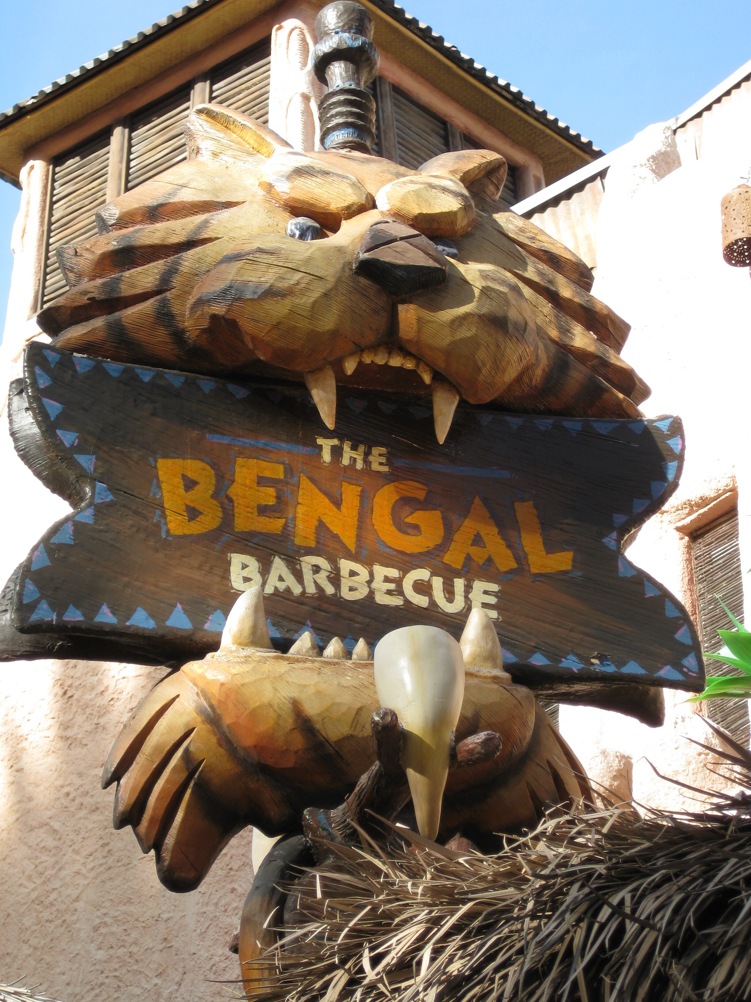 The Bengal Barbecue, Disneyland barbecue