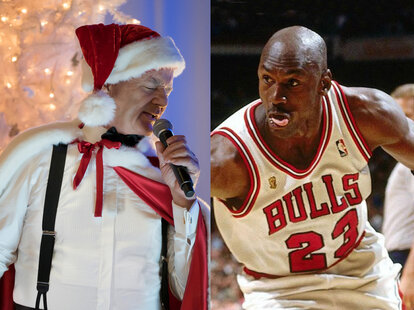 Bill Murray and Michael Jordan