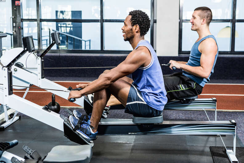 rowing, rowing machine, rowing workout