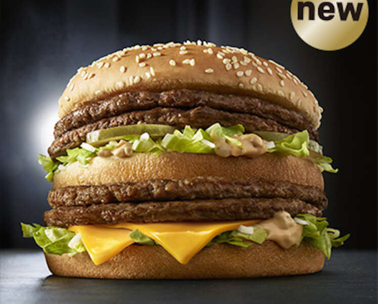 McDonald's Giga Big Mac - Thrillist