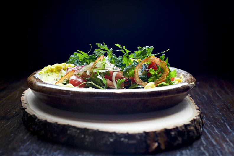 The Gadarene Swine, The Gadarene Swine salad