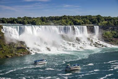 tour boats for Niagara Falls