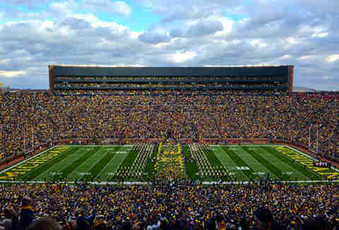 Michigan Stadium in Ann Arbor