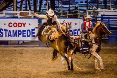 rodeo in Wyoming