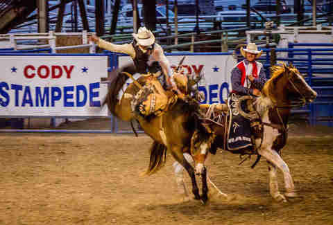 rodeo in Wyoming