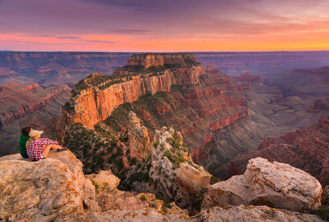 North Rim in Grand Canyon