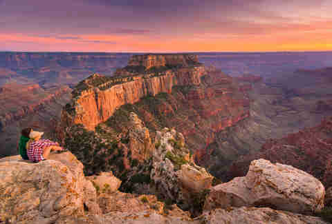 North Rim in Grand Canyon
