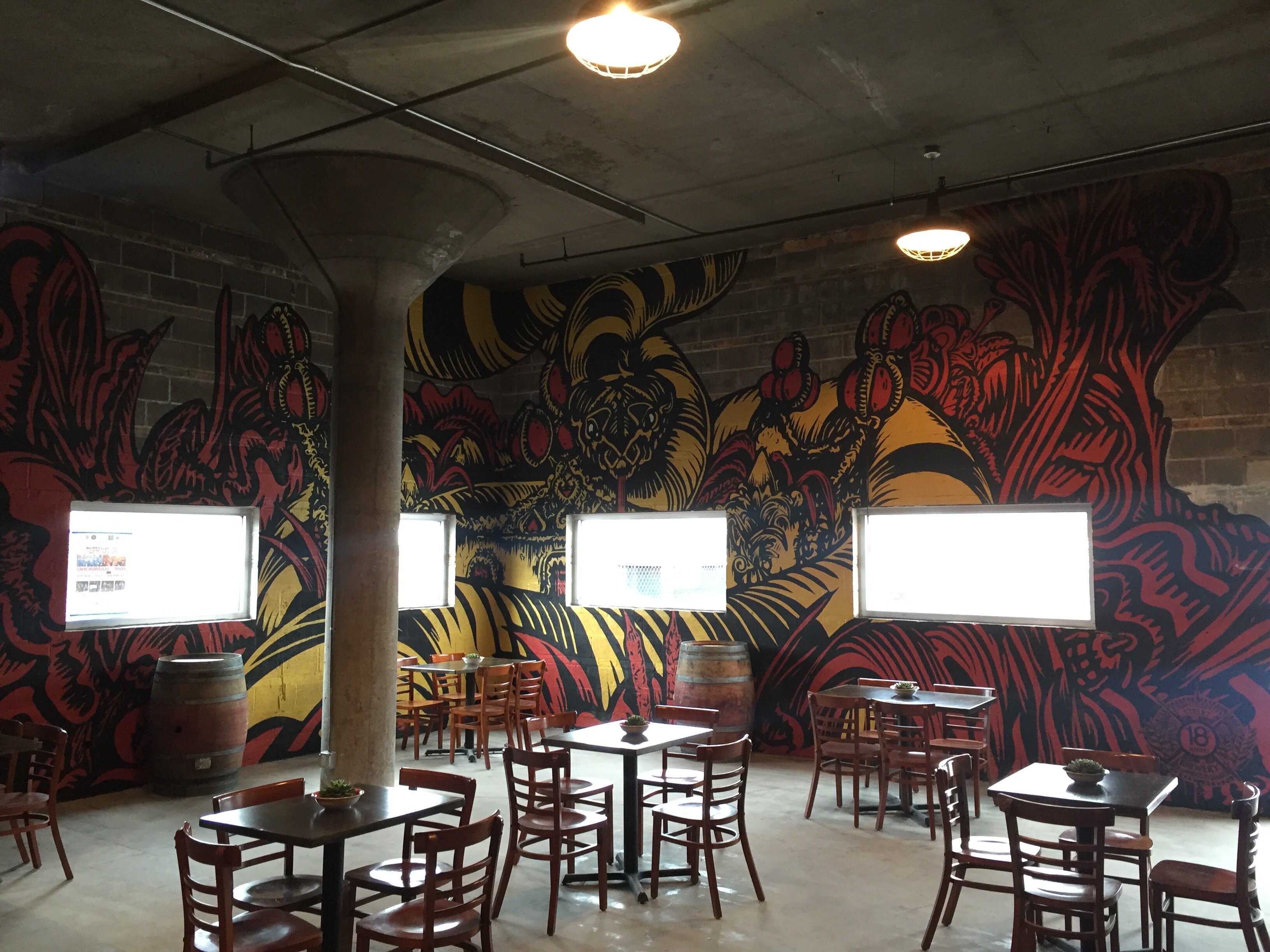 18th Street Brewery, 18th street brewery tap room