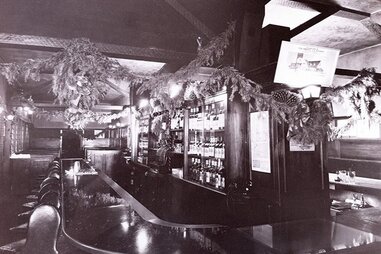 interior of tom bergin’s archival photo